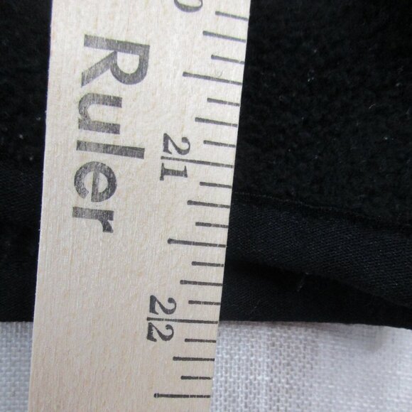 Spyder Fleece Jacket Womens 10 Black Embroidered Logo Long Sleeve Outdoor Zip-Up - Picture 8 of 10